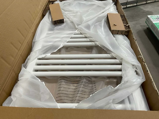 Eurom sano towel 750 white radiator - afbeelding 3 van  6