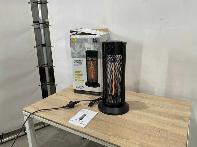 Eurom under table heater terras heater (2x) - afbeelding 1 van  7
