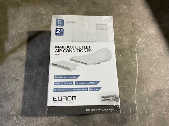 Eurom window way-out brievenbusdoorvoer (3x) - afbeelding 2 van  3