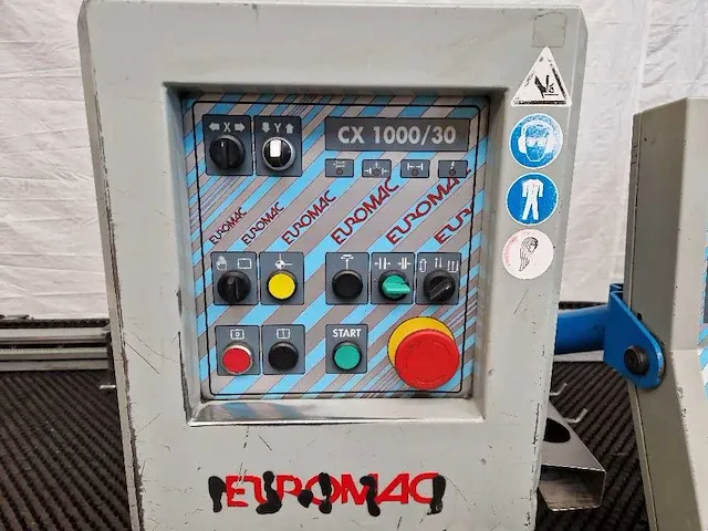 Euromac - cx 1000 30 - pons-nibbelmachine - afbeelding 3 van  15