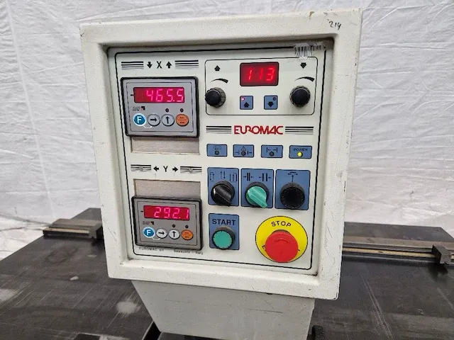 Euromac - xp 750 30 - ponsmachine - afbeelding 8 van  14