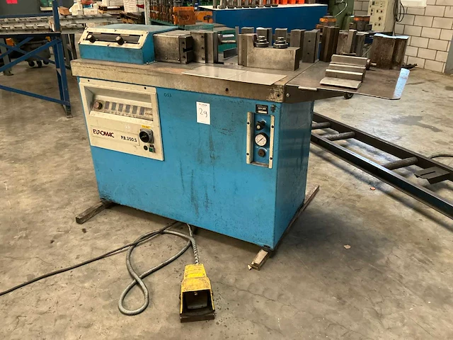 Euromac p.b. 350.s horizontale buigmachine - afbeelding 1 van  8