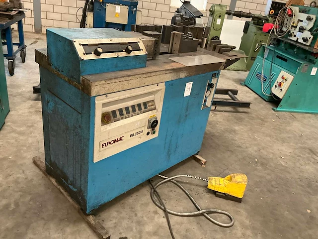 Euromac p.b. 350.s horizontale buigmachine - afbeelding 3 van  8