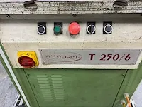 Euromac t 250/6 hydraulische hoekschaar - afbeelding 2 van  6