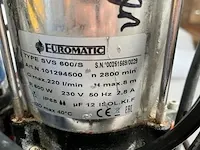 Euromatic waterpomp met slang - afbeelding 2 van  3