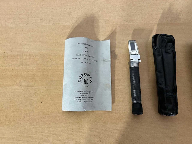 Euromex rf 216 refractometer - afbeelding 4 van  4