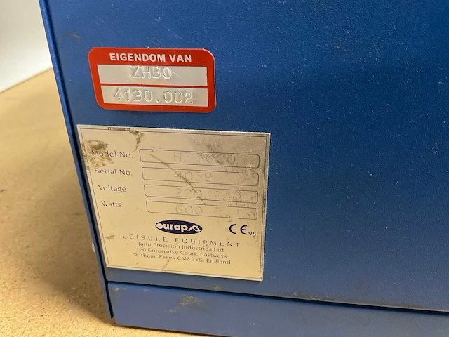 Europa hf3000 transferpers - afbeelding 5 van  6