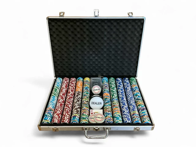 European premium pokerset - afbeelding 1 van  6