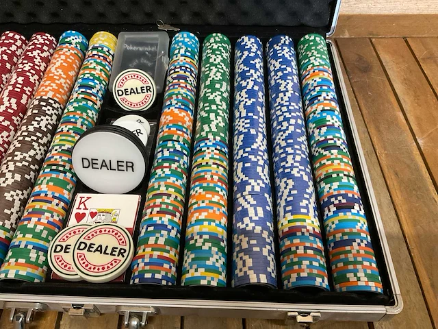 European premium pokerset - afbeelding 3 van  6