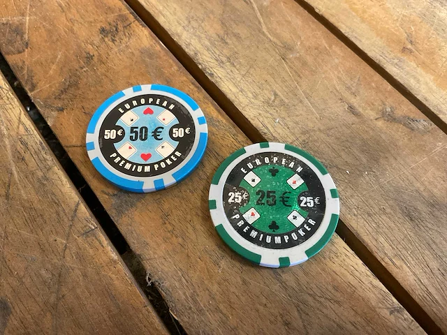 European premium pokerset - afbeelding 4 van  6
