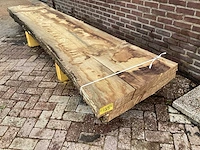 Europees eiken - 2018 gezaagd 170 x 850 x 3600 mm - schaaldeel (2x) - afbeelding 1 van  6