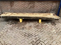 Europees eiken - 2018 gezaagd 170 x 850 x 3600 mm - schaaldeel (2x) - afbeelding 2 van  6