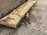 Europees eiken - 2018 gezaagd 170 x 850 x 3600 mm - schaaldeel (2x) - afbeelding 3 van  6