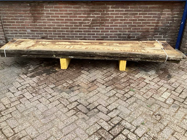 Europees eiken - 2018 gezaagd 170 x 850 x 3600 mm - schaaldeel (2x) - afbeelding 2 van  6