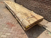 Europees eiken - 2018 gezaagd 190 x 870 x 3630 mm - schaaldeel (2x) - afbeelding 1 van  6