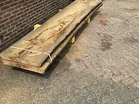 Europees eiken - 2018 gezaagd 190 x 870 x 3630 mm - schaaldeel (2x) - afbeelding 3 van  6