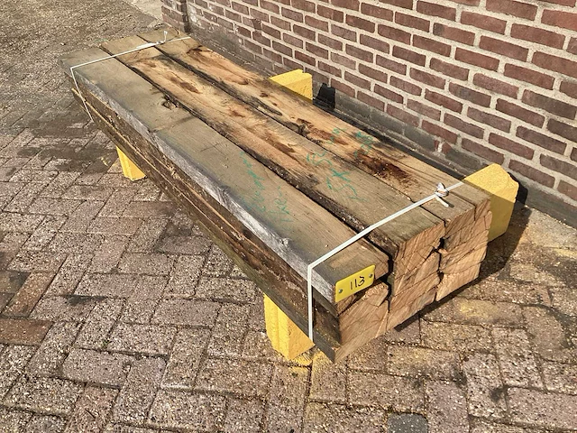 Europees eiken - 2018 gezaagd 260 x 510 x 1820 mm - schaaldeel (15x) - afbeelding 1 van  6