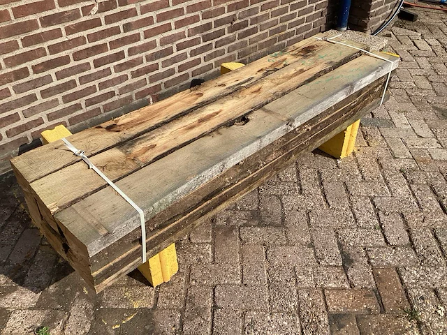 Europees eiken - 2018 gezaagd 260 x 510 x 1820 mm - schaaldeel (15x) - afbeelding 3 van  6