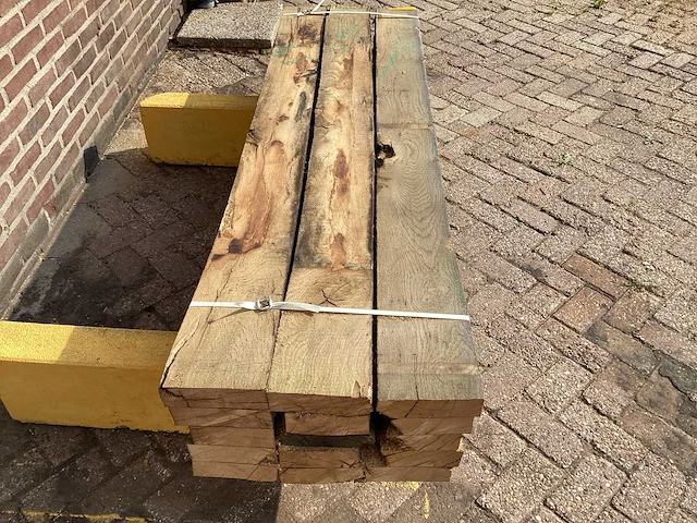 Europees eiken - 2018 gezaagd 260 x 510 x 1820 mm - schaaldeel (15x) - afbeelding 4 van  6