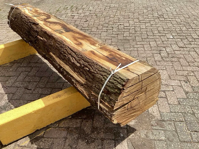 Europees eiken - 2018 gezaagd 400 x 540 x 2460 mm - schaaldeel (6x) - afbeelding 5 van  6