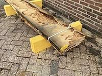 Europees eiken - 2019 gezaagd 140 x 440 x 2200 mm - schaaldeel (4x) - afbeelding 1 van  6