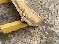 Europees eiken - 2019 gezaagd 140 x 440 x 2200 mm - schaaldeel (4x) - afbeelding 5 van  6