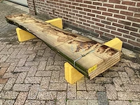Europees eiken - 2019 gezaagd 150 x 470 x 2330 mm - schaaldeel (5x) - afbeelding 1 van  6