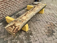 Europees eiken - 2019 gezaagd 150 x 470 x 2330 mm - schaaldeel (5x) - afbeelding 3 van  6