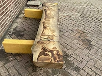Europees eiken - 2019 gezaagd 150 x 470 x 2330 mm - schaaldeel (5x) - afbeelding 4 van  6