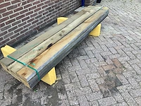 Europees eiken - 2021 gezaagd 170 x 510 x 2470 mm - planken (9x) - afbeelding 3 van  6