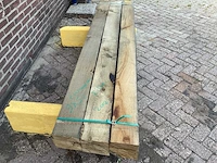 Europees eiken - 2021 gezaagd 170 x 510 x 2470 mm - planken (9x) - afbeelding 4 van  6