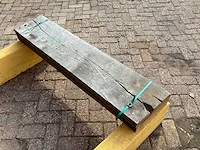 Europees eiken - gezaagd 120 x 300 x 1360 mm - schaaldeel (2x) - afbeelding 5 van  6