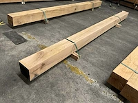 Europees eiken balk geschaafd 150x150 mm - afbeelding 3 van  5