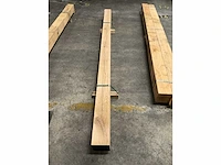 Europees eiken balk geschaafd 150x150 mm - afbeelding 5 van  5