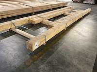 Europees eiken balken 100x100 mm en 125x125 mm (6x) - afbeelding 1 van  5