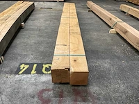 Europees eiken balken 150x150 mm (2x) - afbeelding 2 van  5