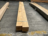 Europees eiken balken 150x150 mm (2x) - afbeelding 4 van  5