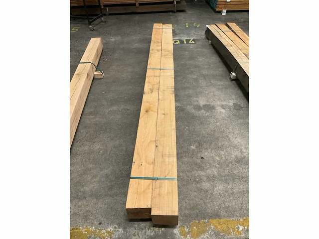 Europees eiken balken 150x150 mm (2x) - afbeelding 5 van  5