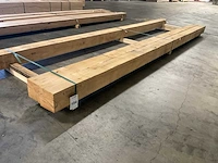 Europees eiken balken 150x150 mm (3x) - afbeelding 1 van  5