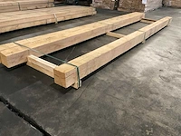 Europees eiken balken 150x150 mm (3x) - afbeelding 3 van  5