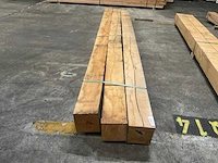 Europees eiken balken 150x150 mm (3x) - afbeelding 2 van  6