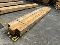 Europees eiken balken 150x150 mm (3x) - afbeelding 3 van  6