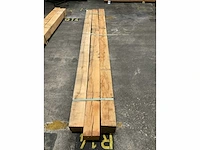 Europees eiken balken 150x150 mm (3x) - afbeelding 5 van  6