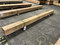 Europees eiken balken 150x150 mm - afbeelding 1 van  5