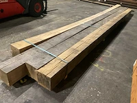 Europees eiken balken 200x200 mm (4x) - afbeelding 3 van  5