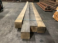 Europees eiken balken 200x200 mm (4x) - afbeelding 4 van  5