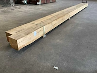 Europees eiken balken 250x250 mm (2x) - afbeelding 1 van  5