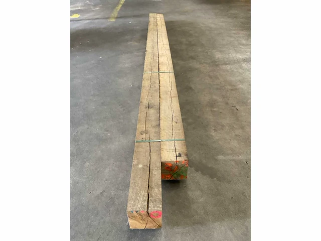 Europees eiken balken 250x250 mm (2x) - afbeelding 5 van  5