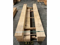 Europees eiken balken 250x250 mm (5x) - afbeelding 5 van  5