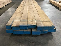 Europees eiken balken 80 mm ca. 0,601 m³ - afbeelding 4 van  5